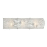 Varaluz Brilliance 3-Lt Sconce Fixture - Chrome
